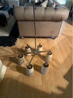 Chrome based light fixture