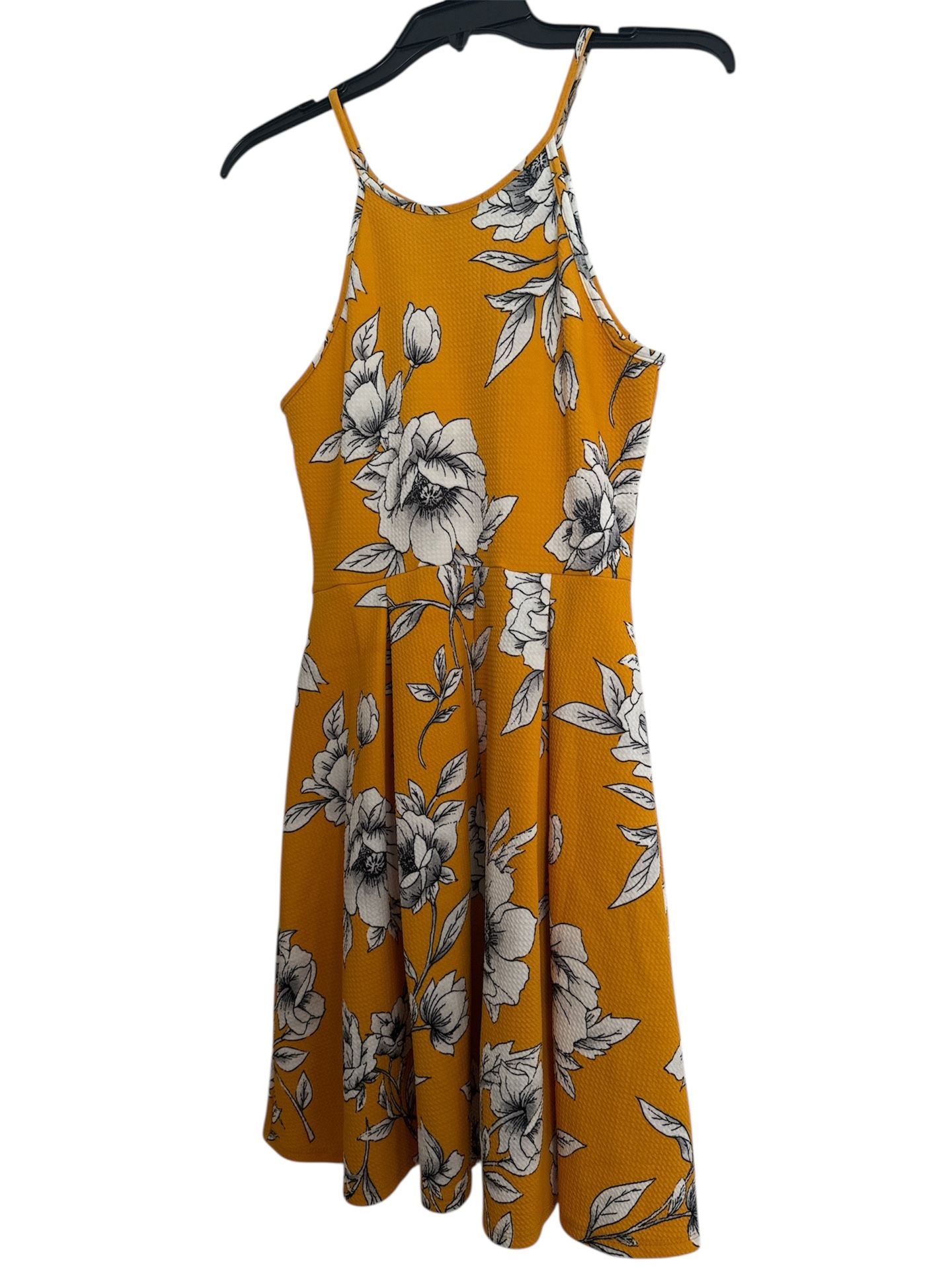 Yellow Floral Dress