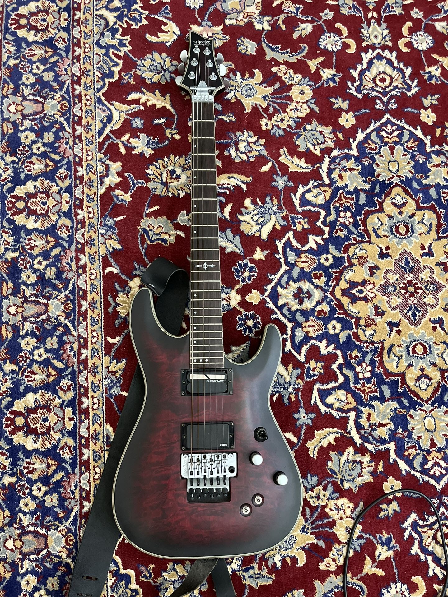 Schecter C1 Platinum FR S With EMG and Sustainiac Pickup ( Wlling To Trad With Ltd Ec-1000 Or Gibson)