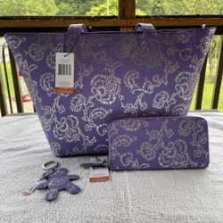 Vera bradley Faux Leather Tote Bundle
