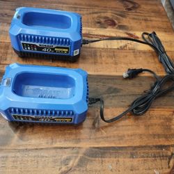 Kobalt 40V Chargers A Set Of 2