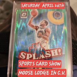 Sports Card Show Saturday In Castro Valley Moose Lodge  Optic Fb AND Pokemon