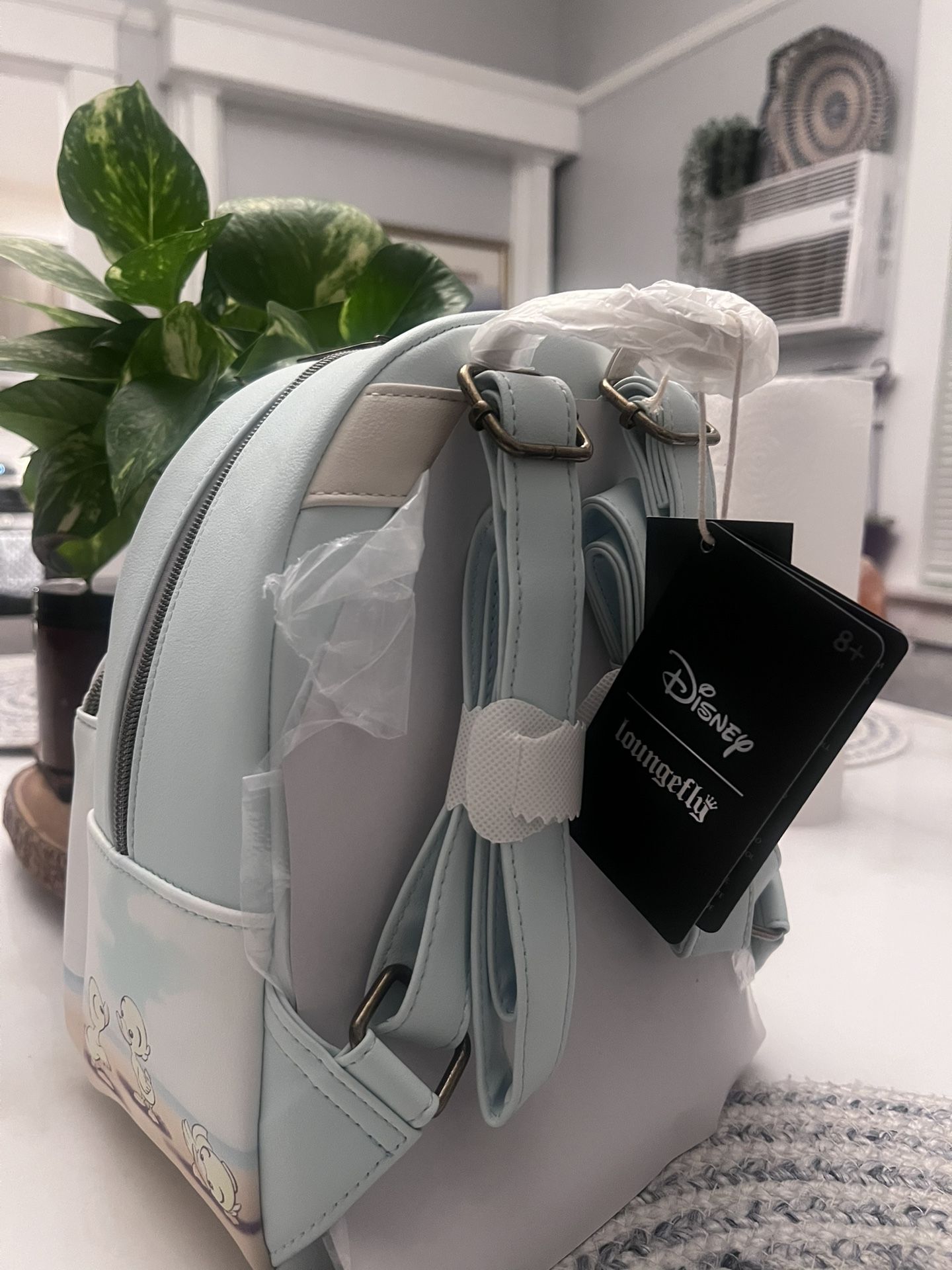 Loungefly Disney Stitch & Angel Holiday Beach Mini Backpack NWT Loungefly Disney Stitch & Angel Beach Date Mini Backpack New main image 2
