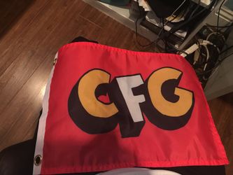 GOLF Camp Flog Gnaw Flag