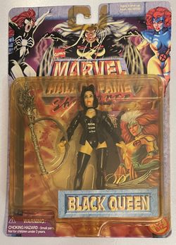 Marvel Toy Biz Hall of Fame She-Force BLACK QUEEN Rogue Carded