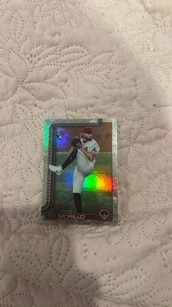 Juan Morillo Topps Chrome RC Baseball Card