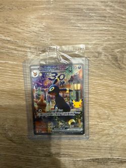 Accepting Offers! Umbreon EX 30th Anniversary Unreleased card SEALED PROMO
