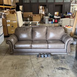 Leather Sofa 