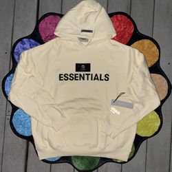 Essentials SS20 “CREAM” Hoodie Size Medium