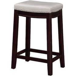 Linon Claridge Bar Stool  Dove Grey