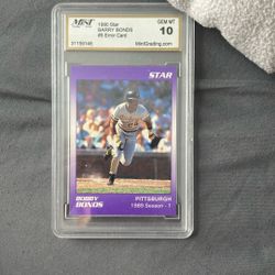 Graded 10 Barry Bonds