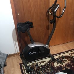 Stationary bike.