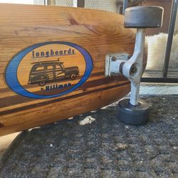 Vintage Longboard By Hillman 