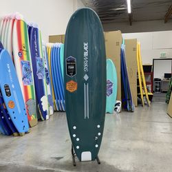 6ft 6in STORMBLADE Quad Runner Surfboard Mallard Green for