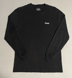 Palace FW20 Classic Pocket Longsleeve Shirt Black Size Medium