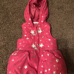 Girls Toddler Pink Vest 