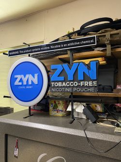 Zyn Metal Sign for Sale in Aliso Viejo, CA - OfferUp