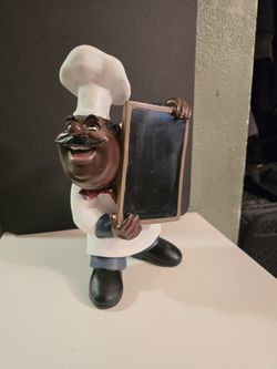 Chef Home Kitchen Decor  Menu $15