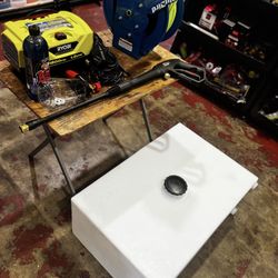 Detailing supplies setup 