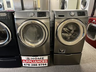 Samsung Grey Front Load Set