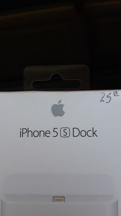 iPhone 5 s Dock