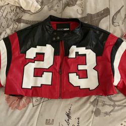 Red & Black Varsity Jacket 
