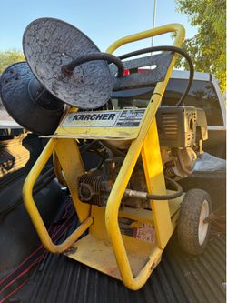 Power Washer with Hose reel