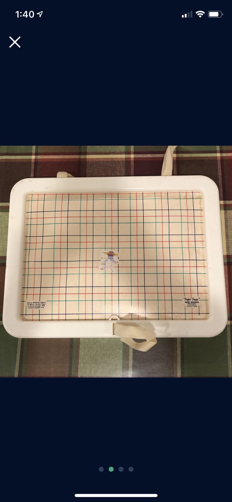 Large Crib Mirror Smoke And Pet Free