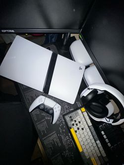 Ps5 pro 2TB w/ head set and controller