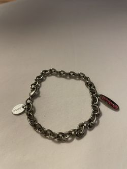Silver Bracelet With Friends Charm