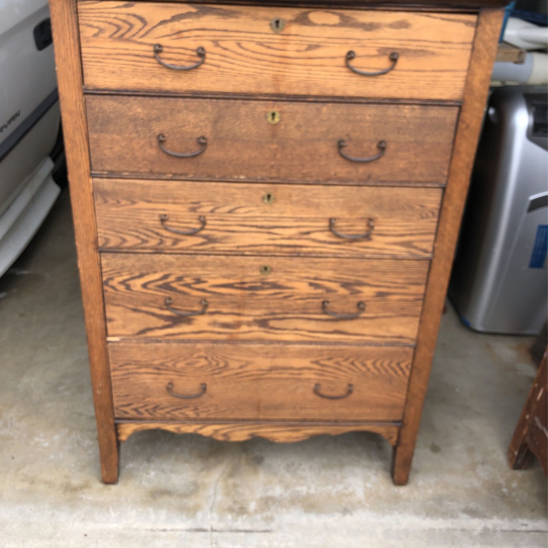 Antique Dresser Oak 