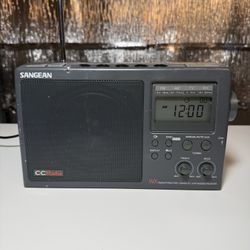 Vintage Sangean CC Radio AM/FM/Weather, In Good Condition With Cord - Tested