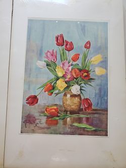 Vintage Vivian Mansell England Set of Prints (2)