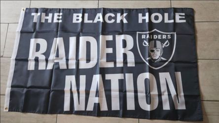 Raiders Nation Flag 5ftx3ft $20 Firm On Price