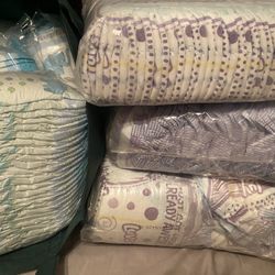 DIAPERS SIZE 1& 3