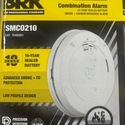 SMOKE /CO2  COMBO ALARM 