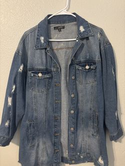 Jean Jacket Like New Size Medium