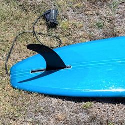 9'6 Surfboard Longboard Noserider Log 