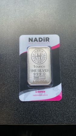 1 oz nadir silver bar