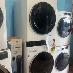 LG Washer and dryer Tower LCD