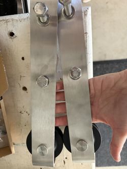 Stainless Steel 30 Inch Barn Door Hardware
