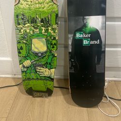 2 Skateboard 🛹 Decks ⚡️MAKE ME AN OFFER⚡️