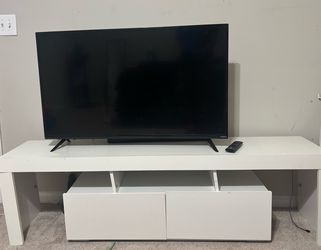 43” Vizio Smart TV + TV Stand – Good Condition