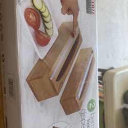 Bamboo Food Wrap Dispenser