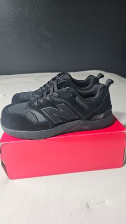 New Balance Black Low-Top Steel Toe Shoes