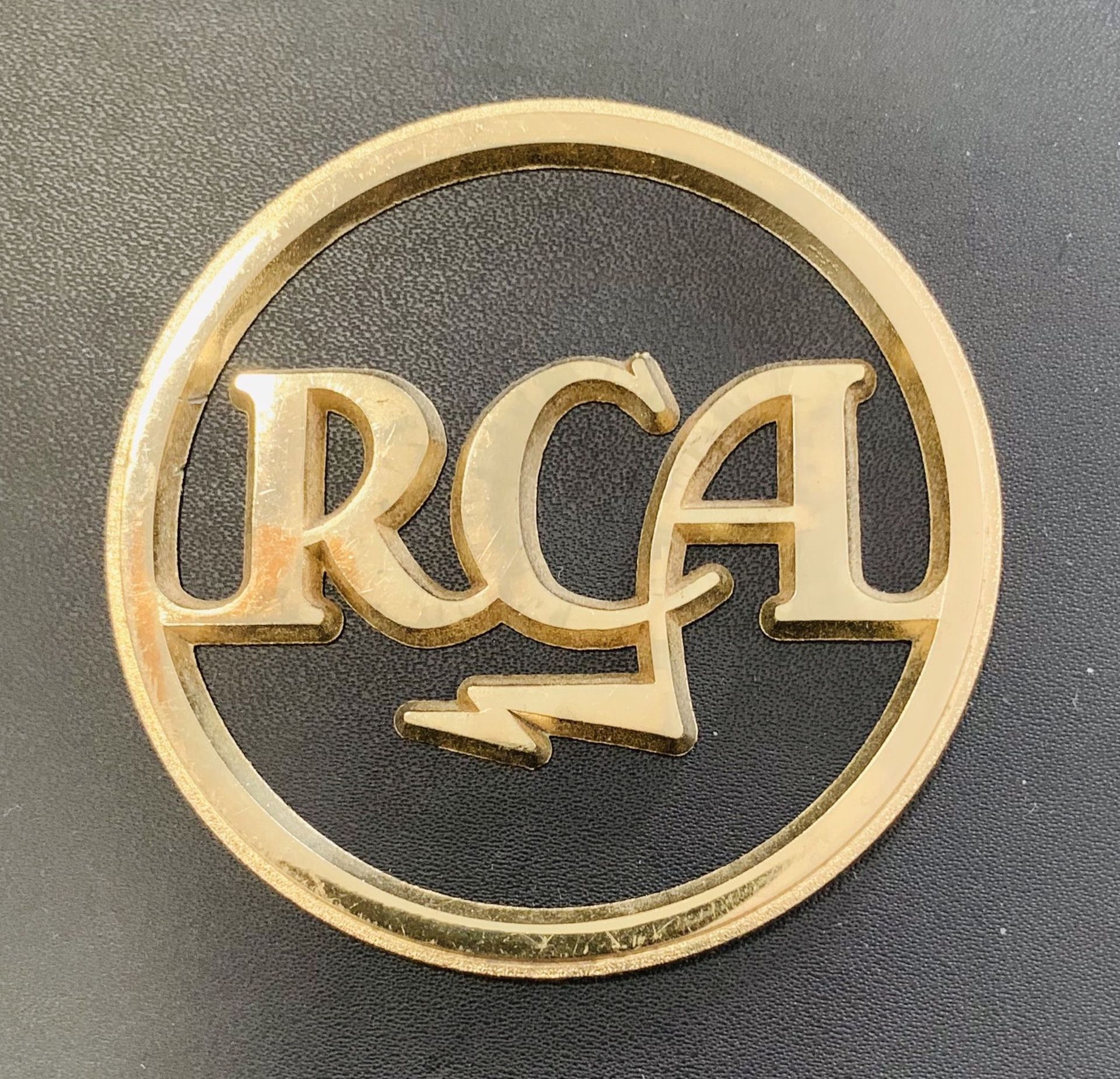 Rare RCA 501 Early Computer Badge Logo CIRCA 1958