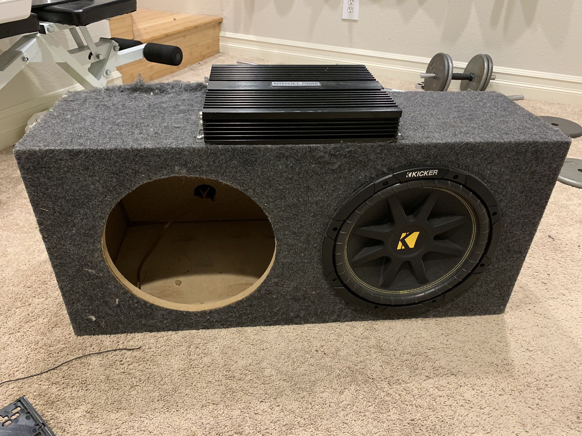 Subwoofer and box