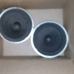 Sony  8 " Speakers  Pair  8 Ohm