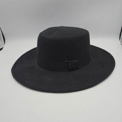 Unbranded Black Wide Brim BoleroHat
