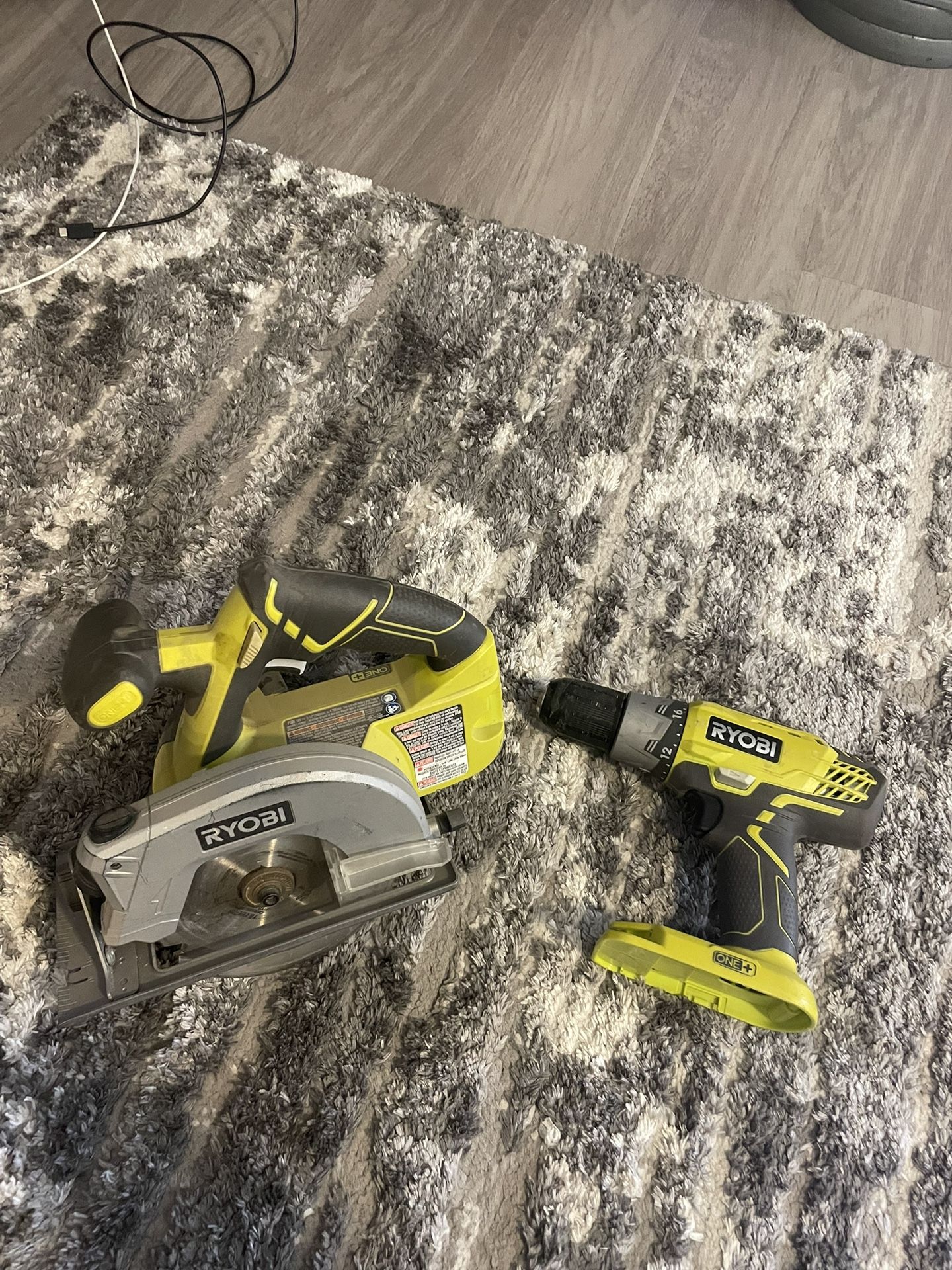 Ryobi Drill And Skill Saw 